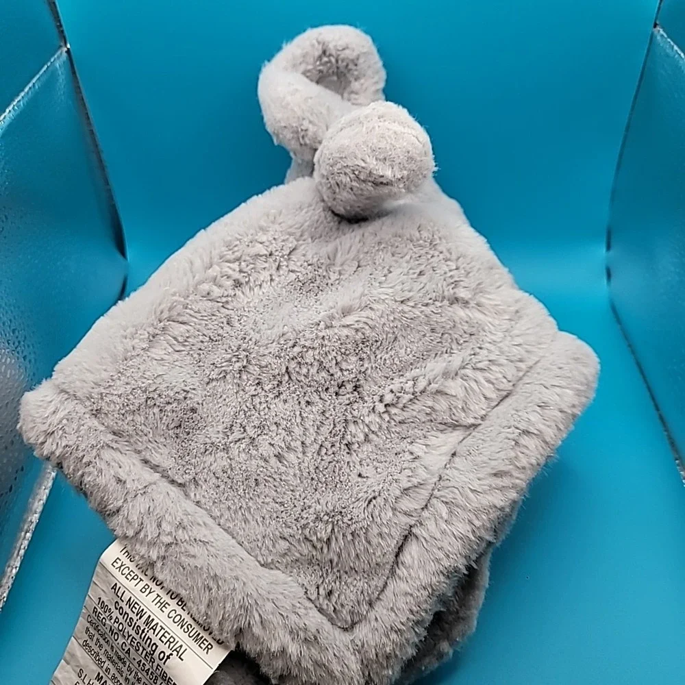 Plush Elephant Lovey‎ Baby Blanket by SL Home Fashions Soft Thick